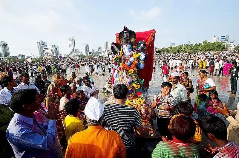 Lễ hội diễn ra vào mùa đông tại Mumbai